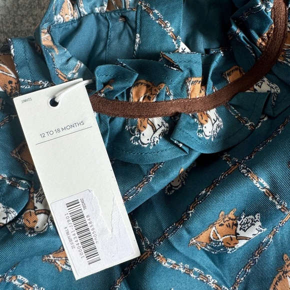 Janie & Jack Equestrian Dress - Picture 2 of 3